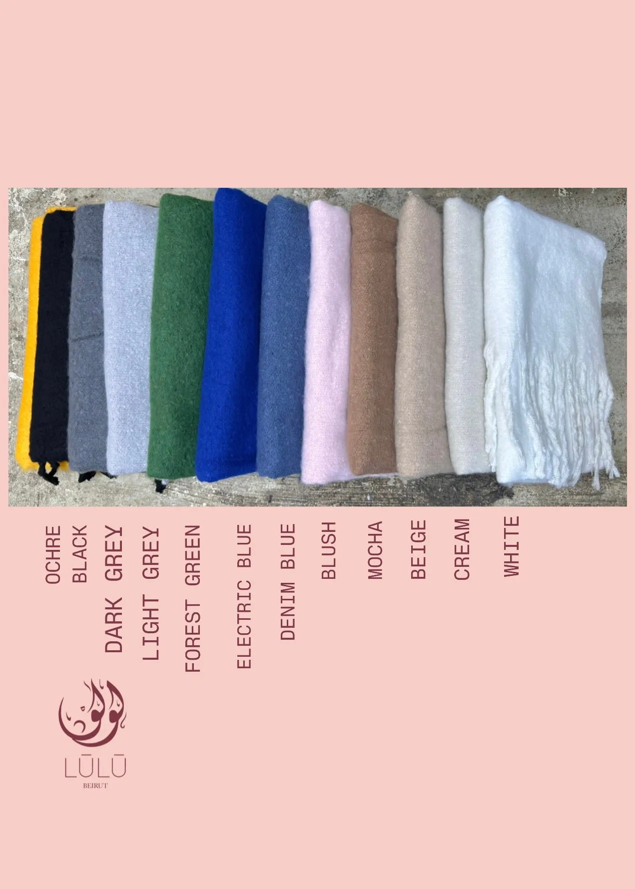 Leslie Mohair Scarf