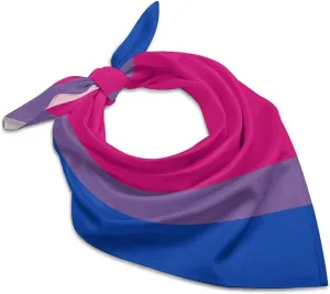 LGBTQ Bisexual Pride Bandana for Men Women Headscarf Handkerchief Scarf