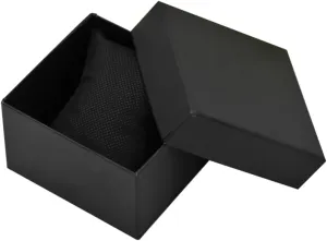 LIFKOME Luxury Single Watch Case Box Black Non-woven Sponge for Jewelry and Bracelet