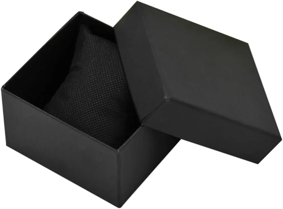 LIFKOME Luxury Single Watch Case Box Black Non-woven Sponge for Jewelry and Bracelet