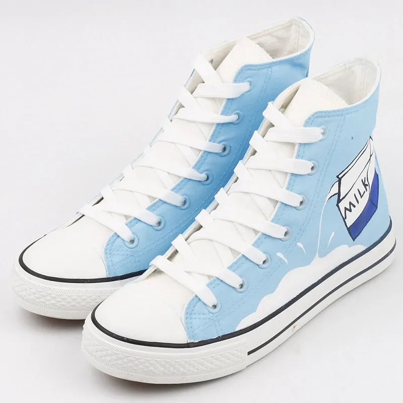 Light Blue Milk Canvas Shoes AD11022