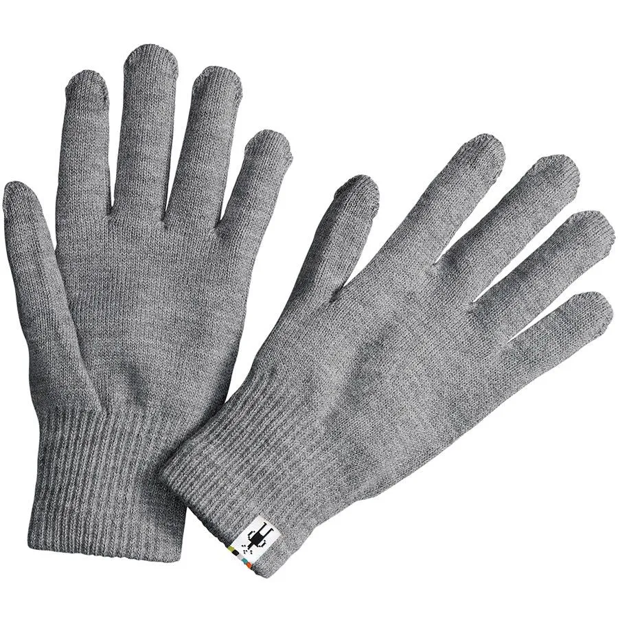 LINER GLV-SILVER GRY HTHR