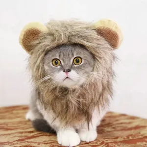 Lion Mane Cat Costume | Cute Wig for Pets