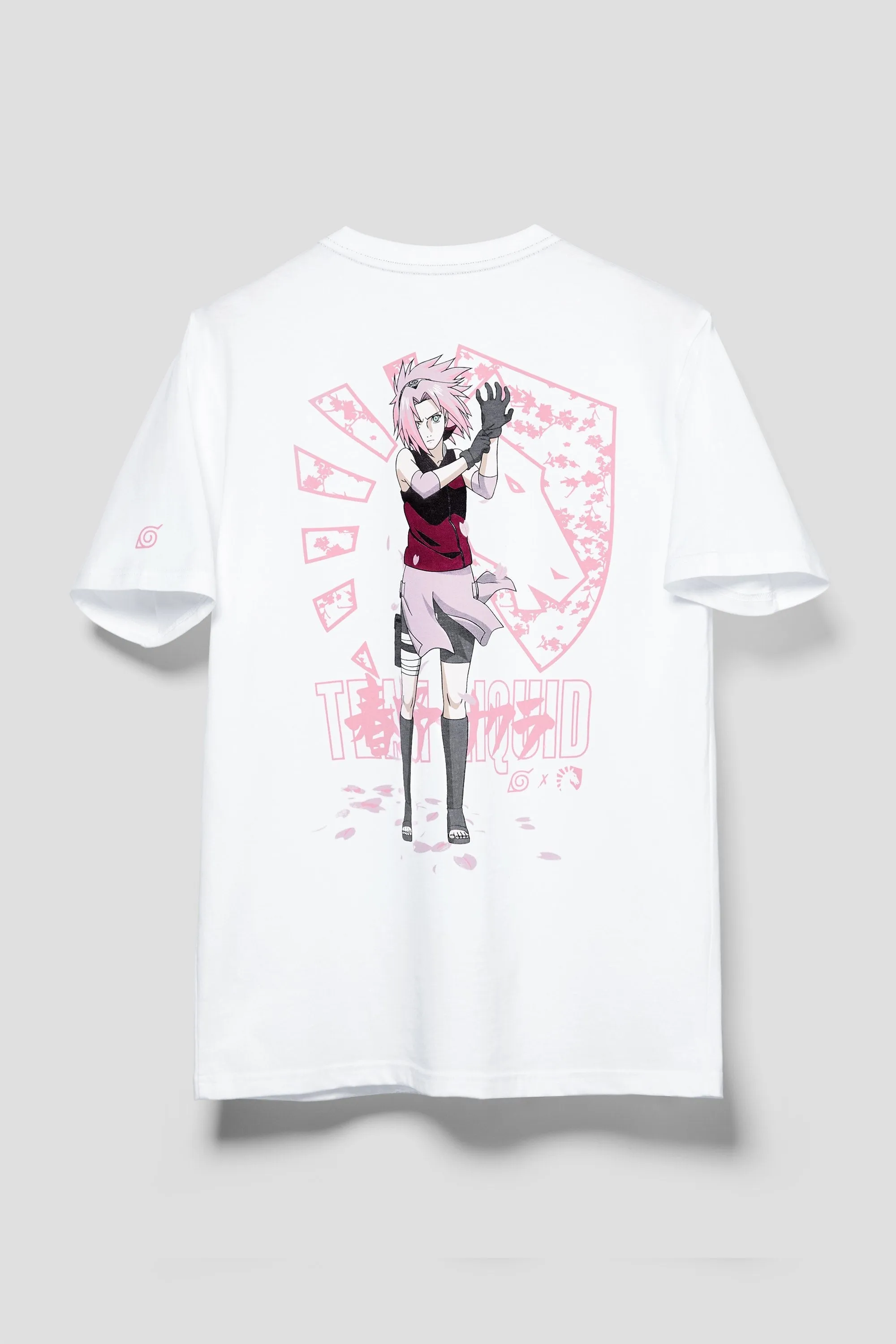 LIQUID x NARUTO SAKURA SHORT SLEEVE TEE