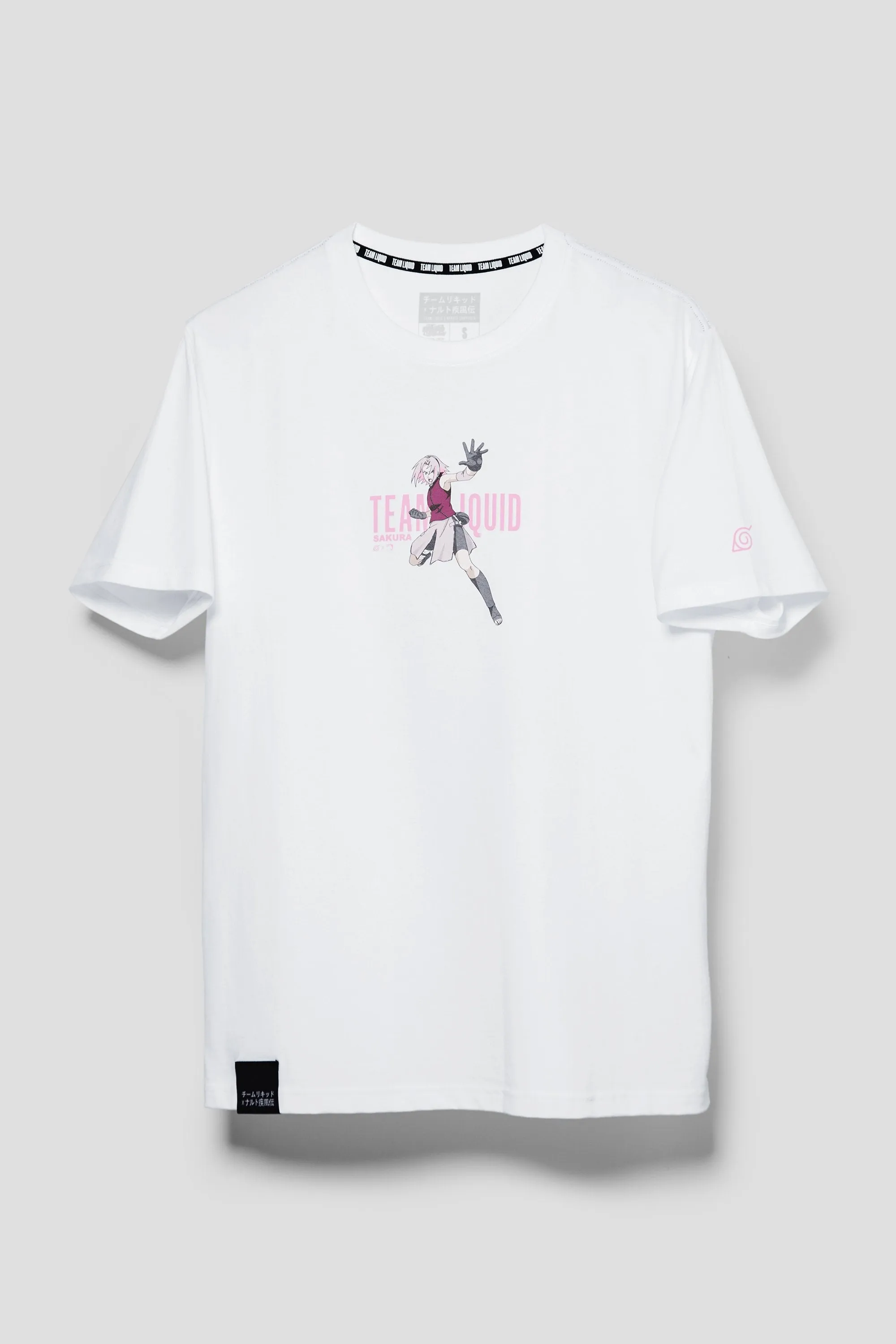 LIQUID x NARUTO SAKURA SHORT SLEEVE TEE