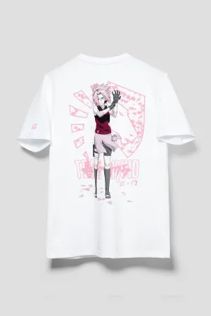 LIQUID x NARUTO SAKURA SHORT SLEEVE TEE