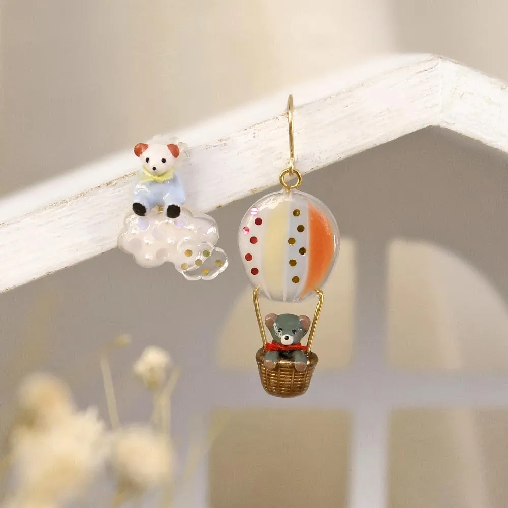 Little Bear Balloon Earrings
