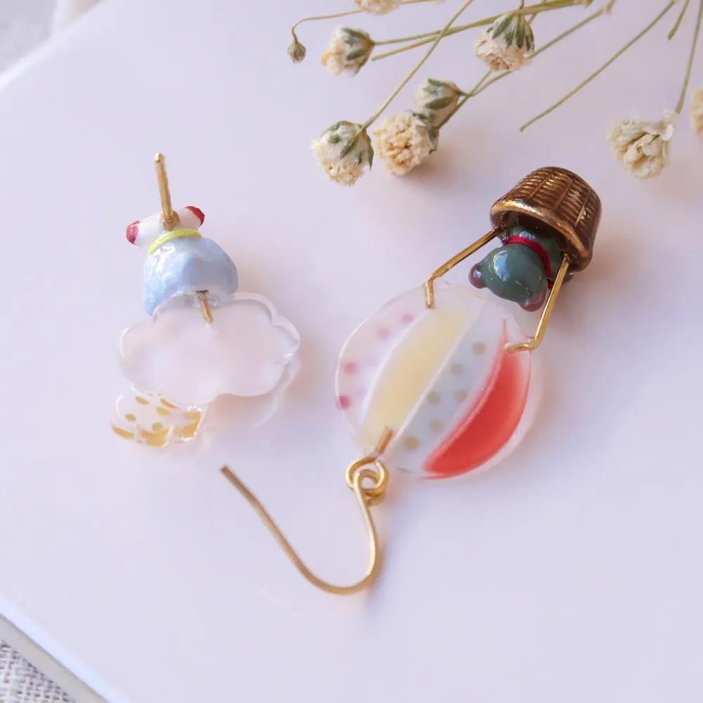 Little Bear Balloon Earrings