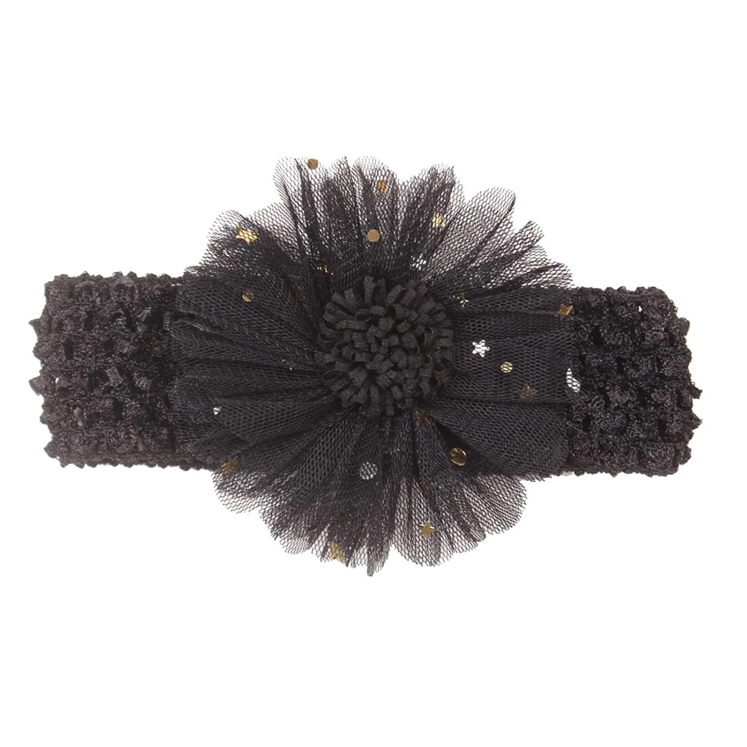 Little Girls Yoga Hair Band Toddler Infant Baby Boys Girls Solid Lace Flower Hairband Headwear Headband Elastics Hair