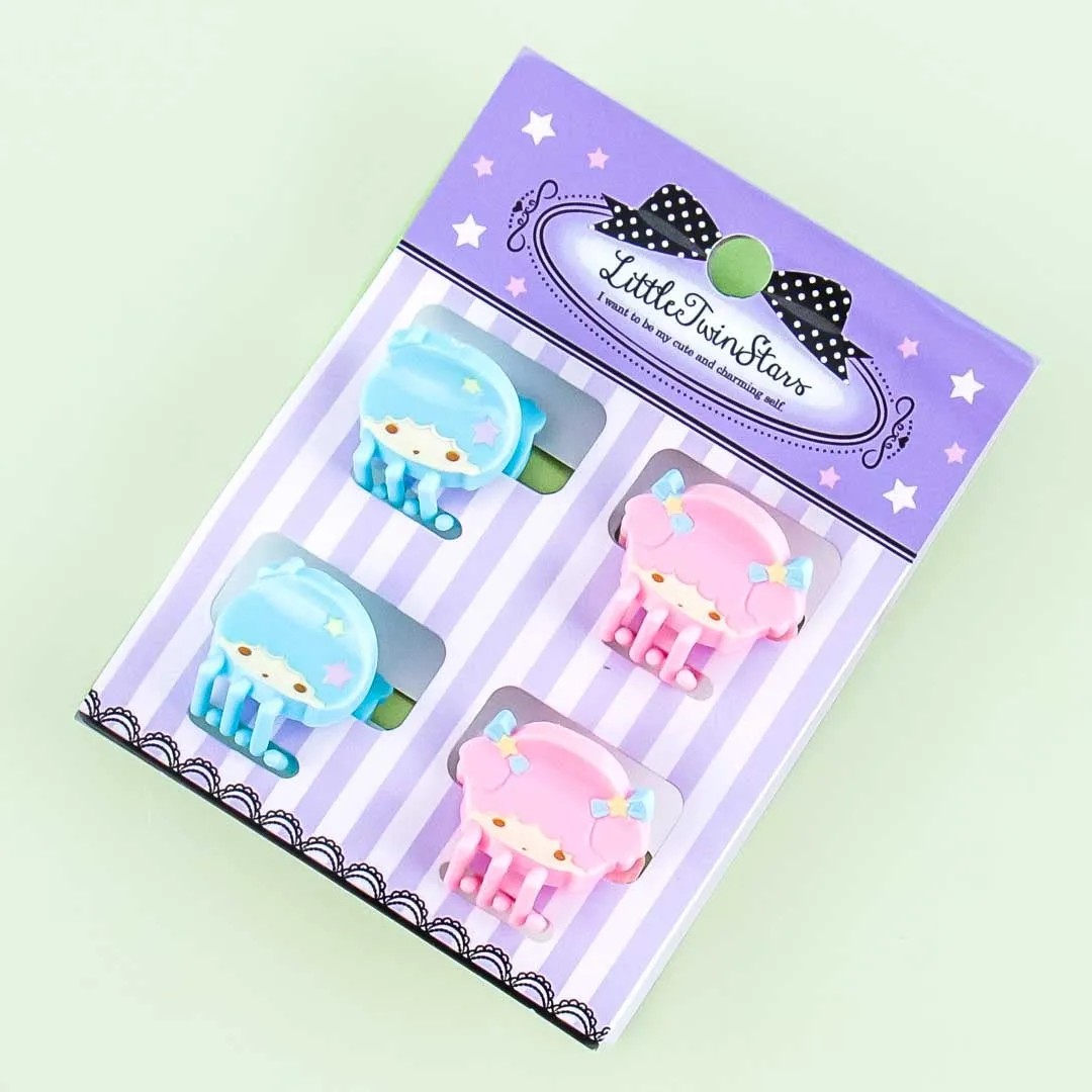 Little Twin Stars Hair Clips Set
