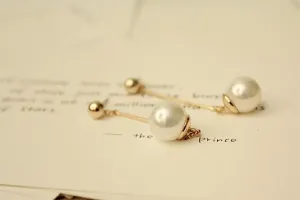 Long Pearl Earrings