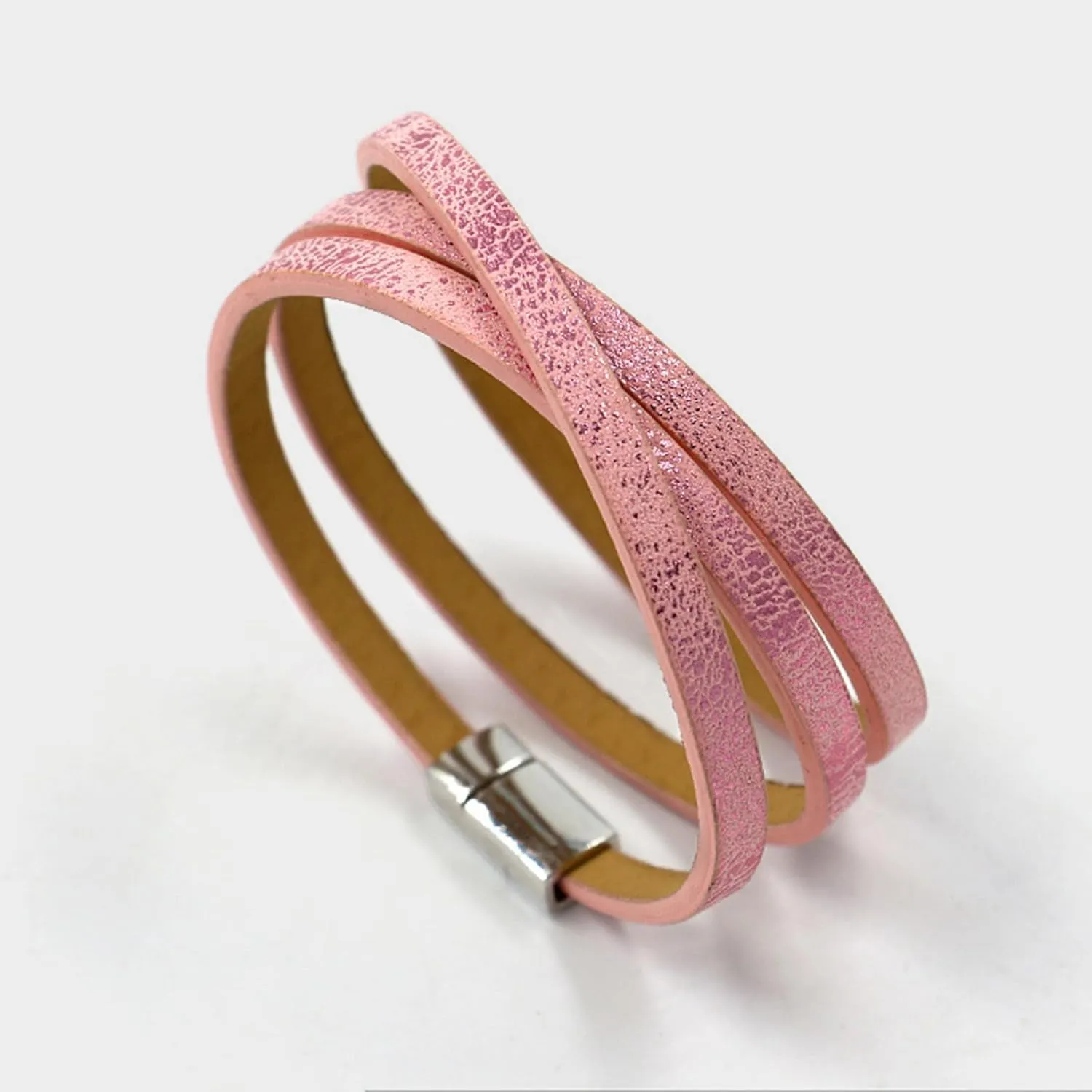 Long tiantian Leather Bracelets for Women Leather Wrap Bracelets Women's Bracelets Trendy Bracelets for Women 2025