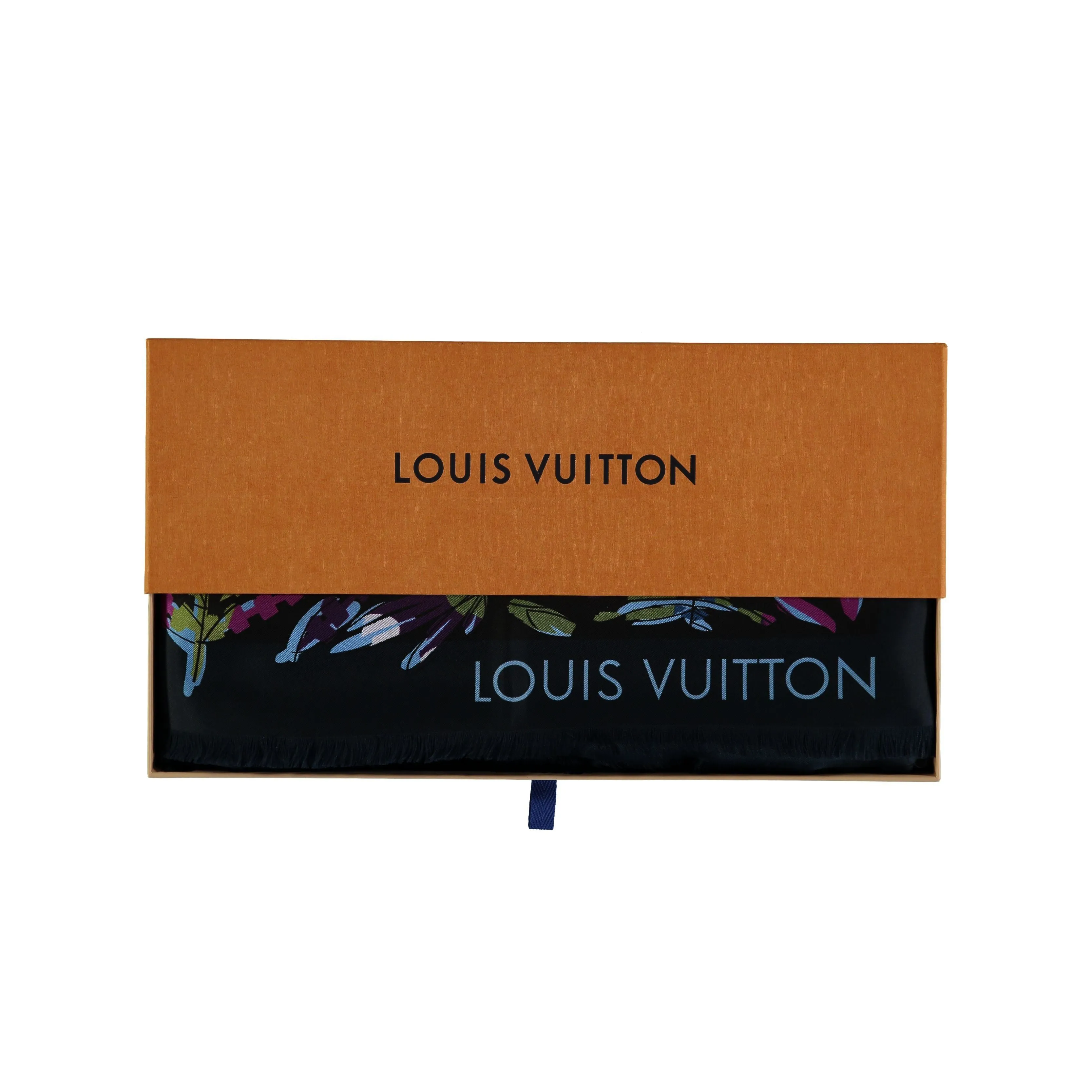 Louis Vuitton Floral Silk Scarf
