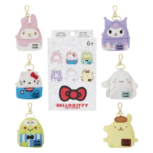 Loungefly Sanrio Hello Kitty & Friends 50th Anniversary Mystery Mini Backpack Keychain