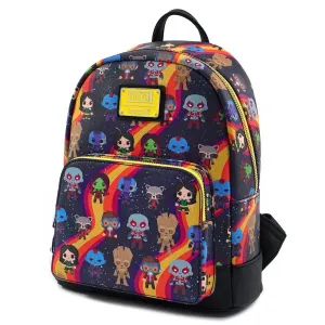 Loungefly X Marvel Guardians of the Galaxy Chibi Line-up Mini Backpack
