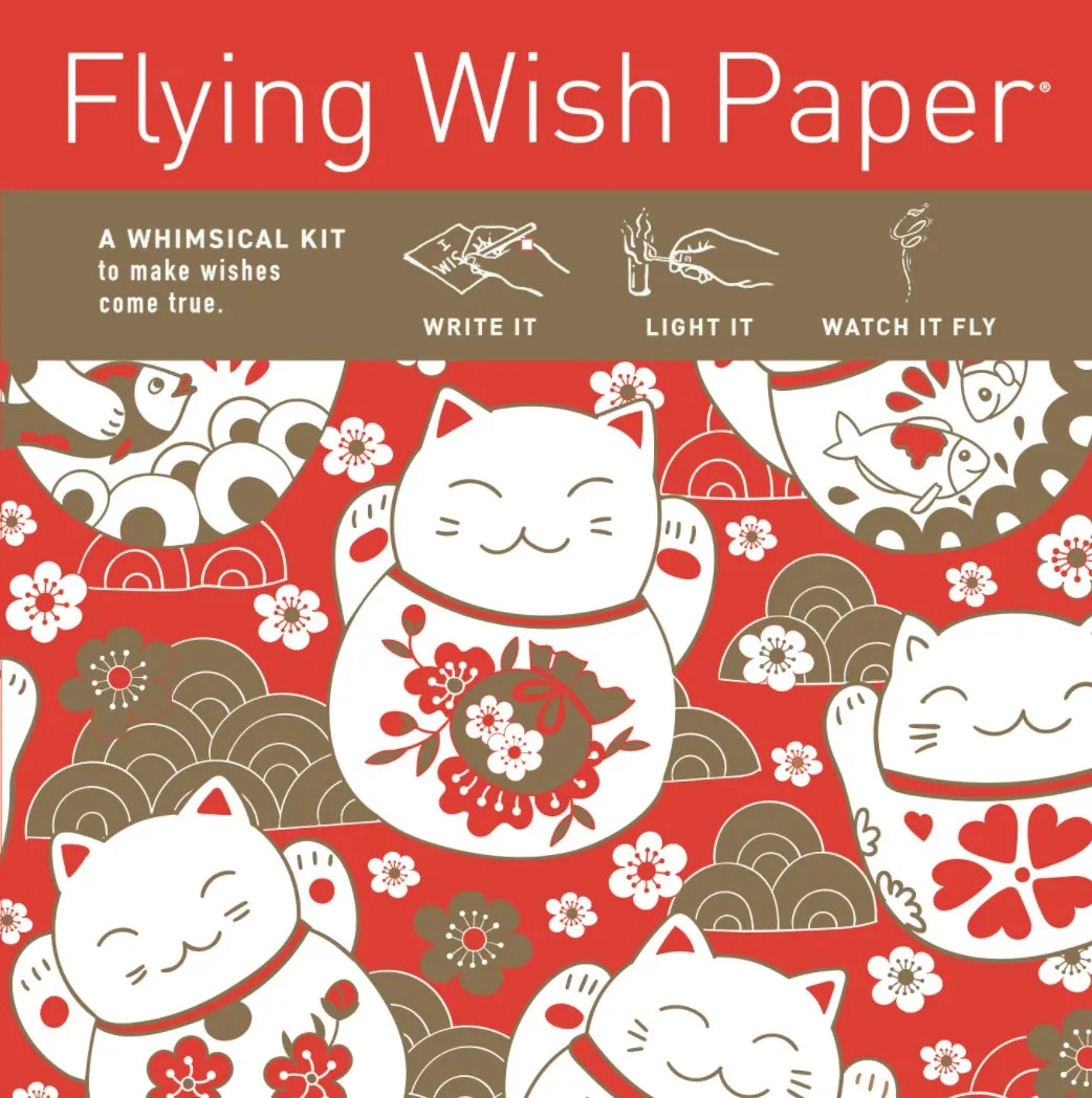 LUCKY CAT / Mini kit with 15 Wishes   Accessories