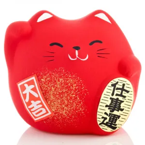 Lucky Cat Red