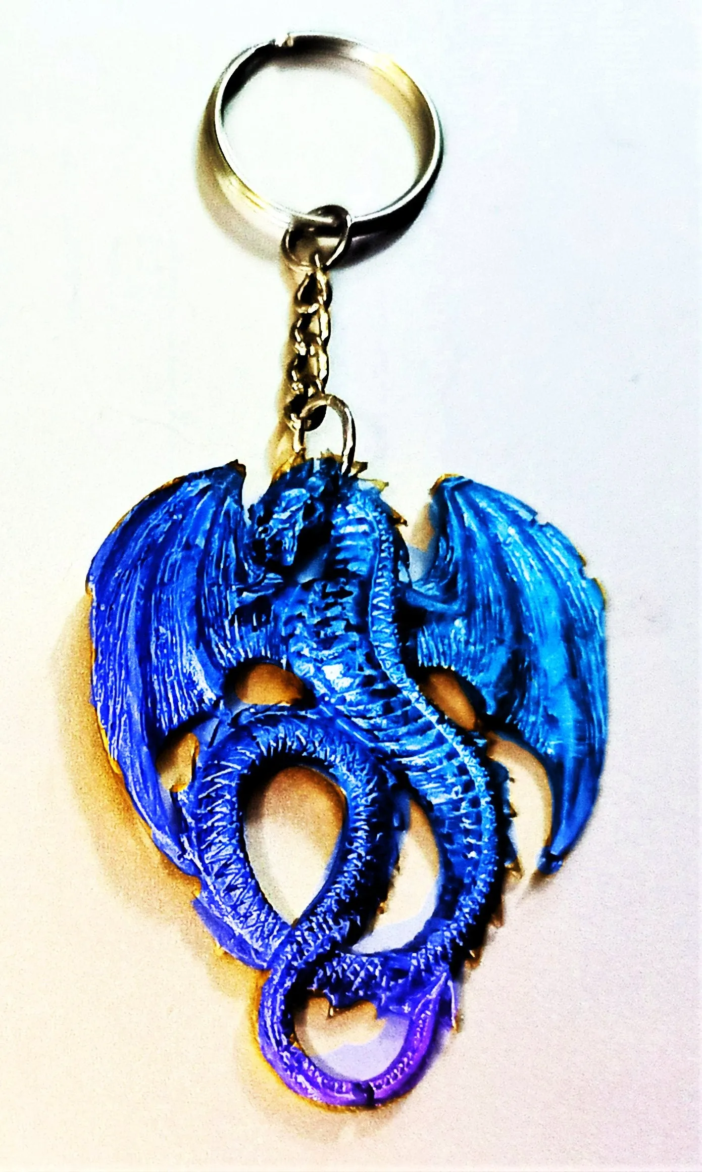 Lucky Flying Dragon KeyChain/Magnet/Christmas Ornament,Gift for Birthday/Xmas/New Year/Valentine/Thanksgiving/Window/Housewarming/GOT lover