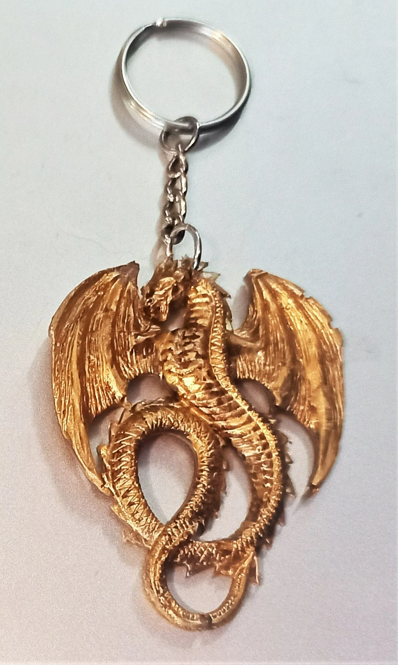 Lucky Flying Dragon KeyChain/Magnet/Christmas Ornament,Gift for Birthday/Xmas/New Year/Valentine/Thanksgiving/Window/Housewarming/GOT lover