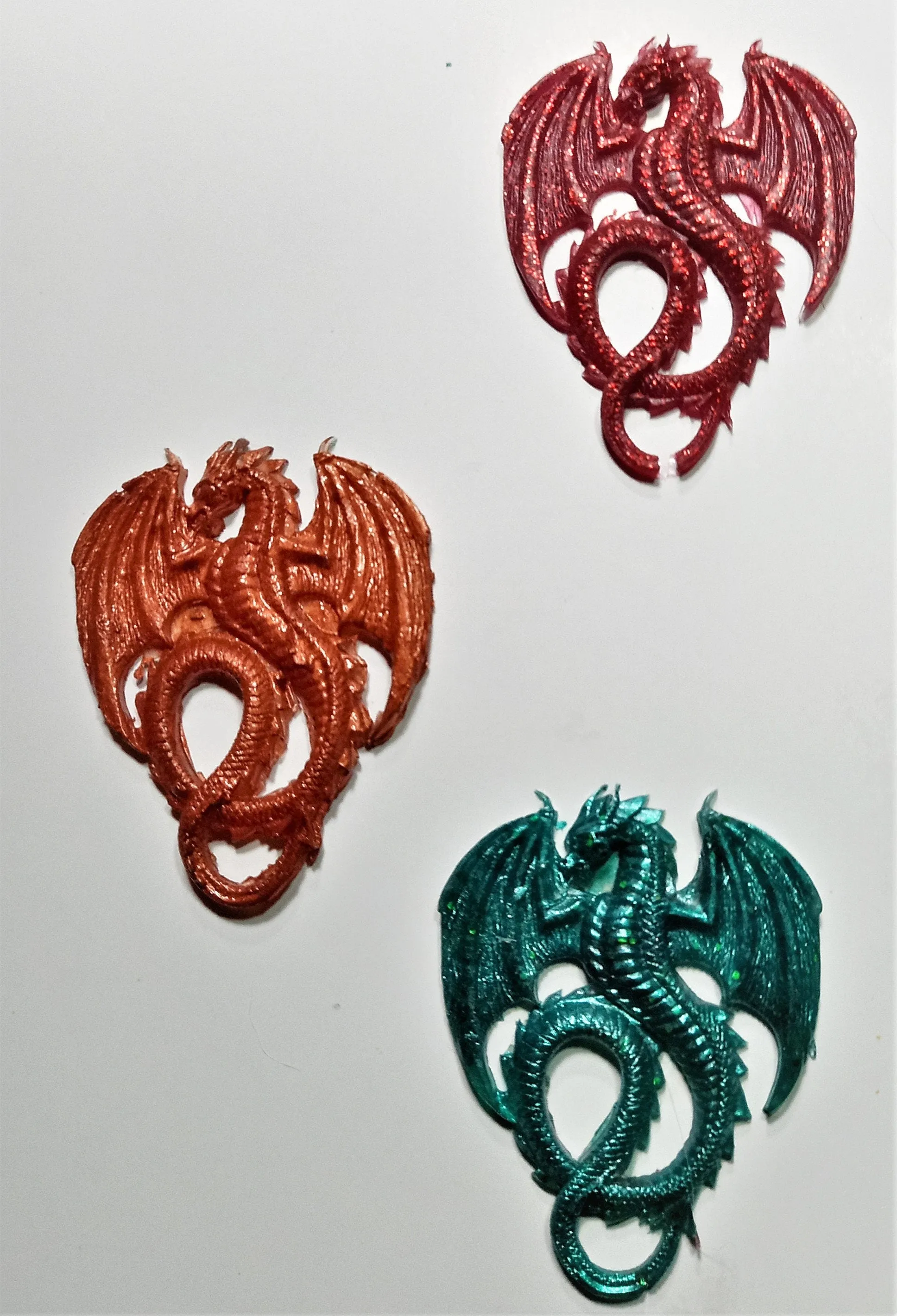 Lucky Flying Dragon KeyChain/Magnet/Christmas Ornament,Gift for Birthday/Xmas/New Year/Valentine/Thanksgiving/Window/Housewarming/GOT lover
