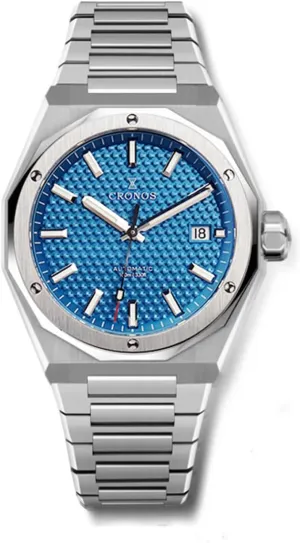 Luxury 39mm Skyline Automatic Men Watches PT5000 Sapphire See-Through Stainless Steel Dress Wristwatches