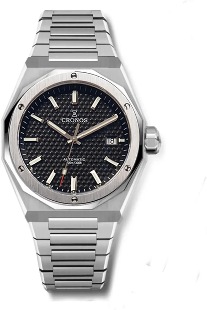 Luxury 39mm Skyline Automatic Men Watches PT5000 Sapphire See-Through Stainless Steel Dress Wristwatches