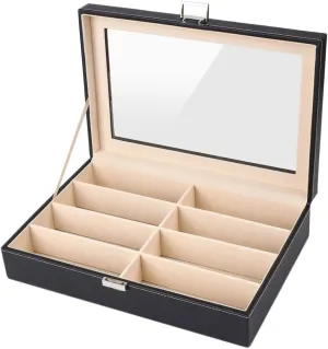 Luxury Watch Sunglasses Storage Box Jewelry Box Holder Organizer for Display Protection