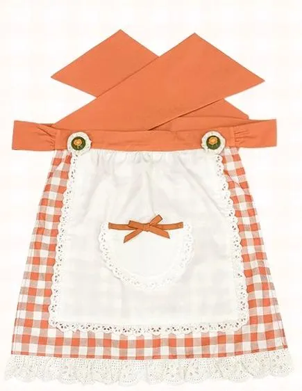 Mademoiselle Pearl~Persimmon~Autumn Persimmon Print Lolita OP JSK SK Dress