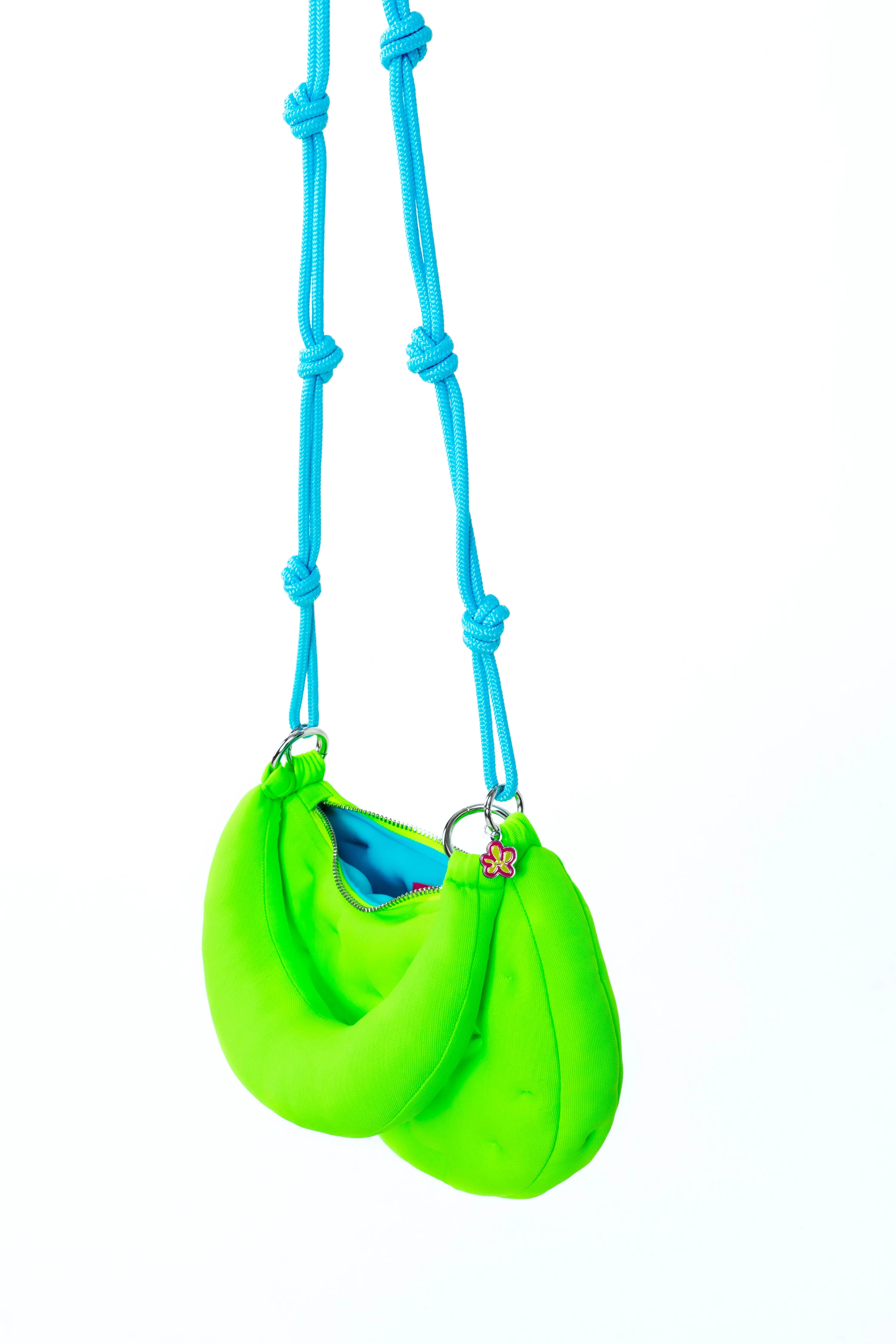 Magnolia Plush Purse - Lime