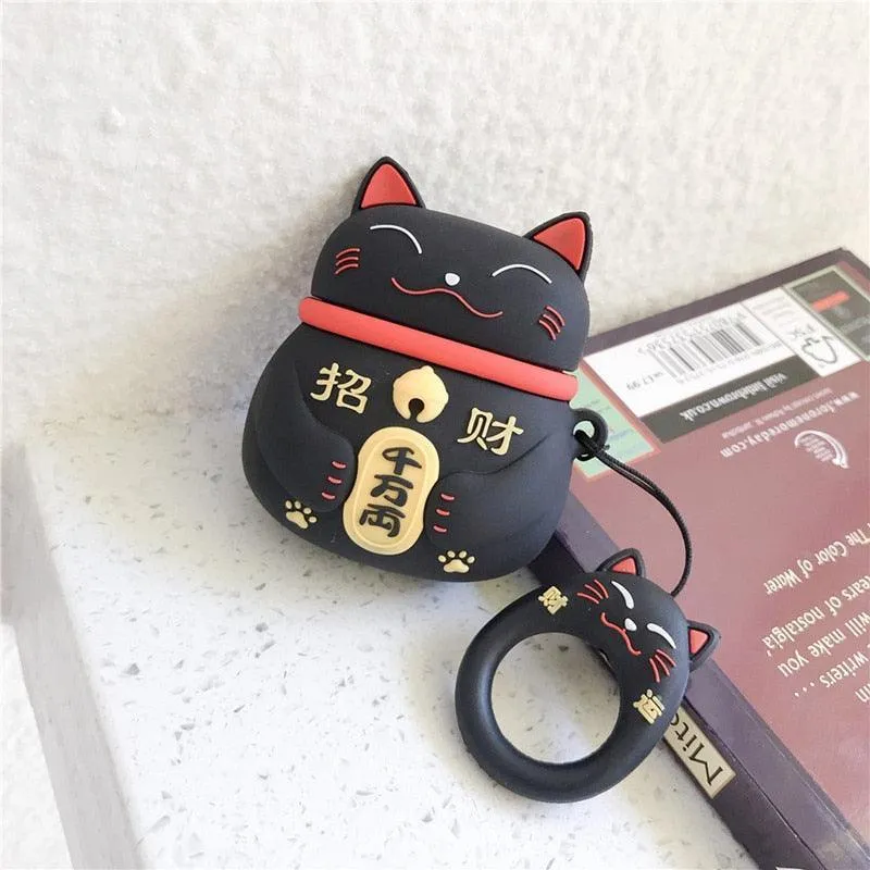Maneki Neko Airpods Case