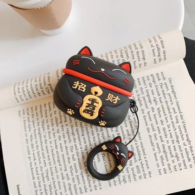 Maneki Neko Airpods Case