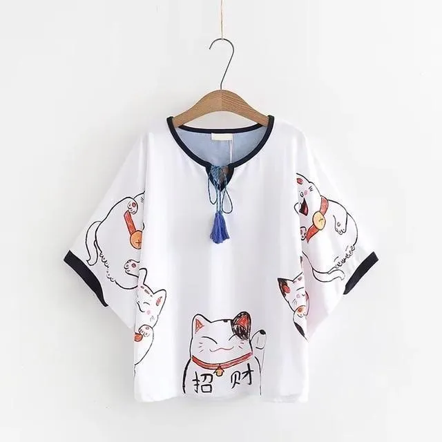 Maneki Neko Shirt