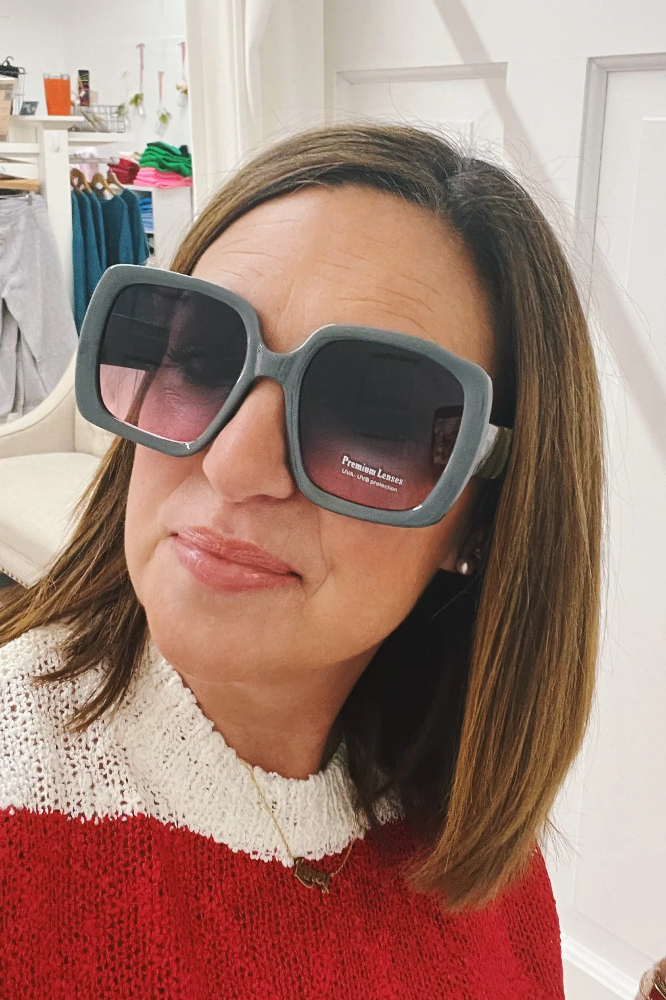 Marilyn Chunky Square Sunglasses