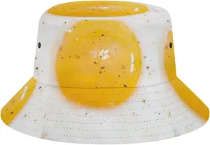Marshmallow Bucket Hat Women Men Funny 3D Funny Food Fisherman Hat for Girls Cute Wide Brim Cap Beach Outdoor