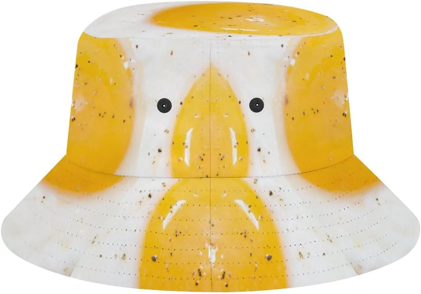 Marshmallow Bucket Hat Women Men Funny 3D Funny Food Fisherman Hat for Girls Cute Wide Brim Cap Beach Outdoor