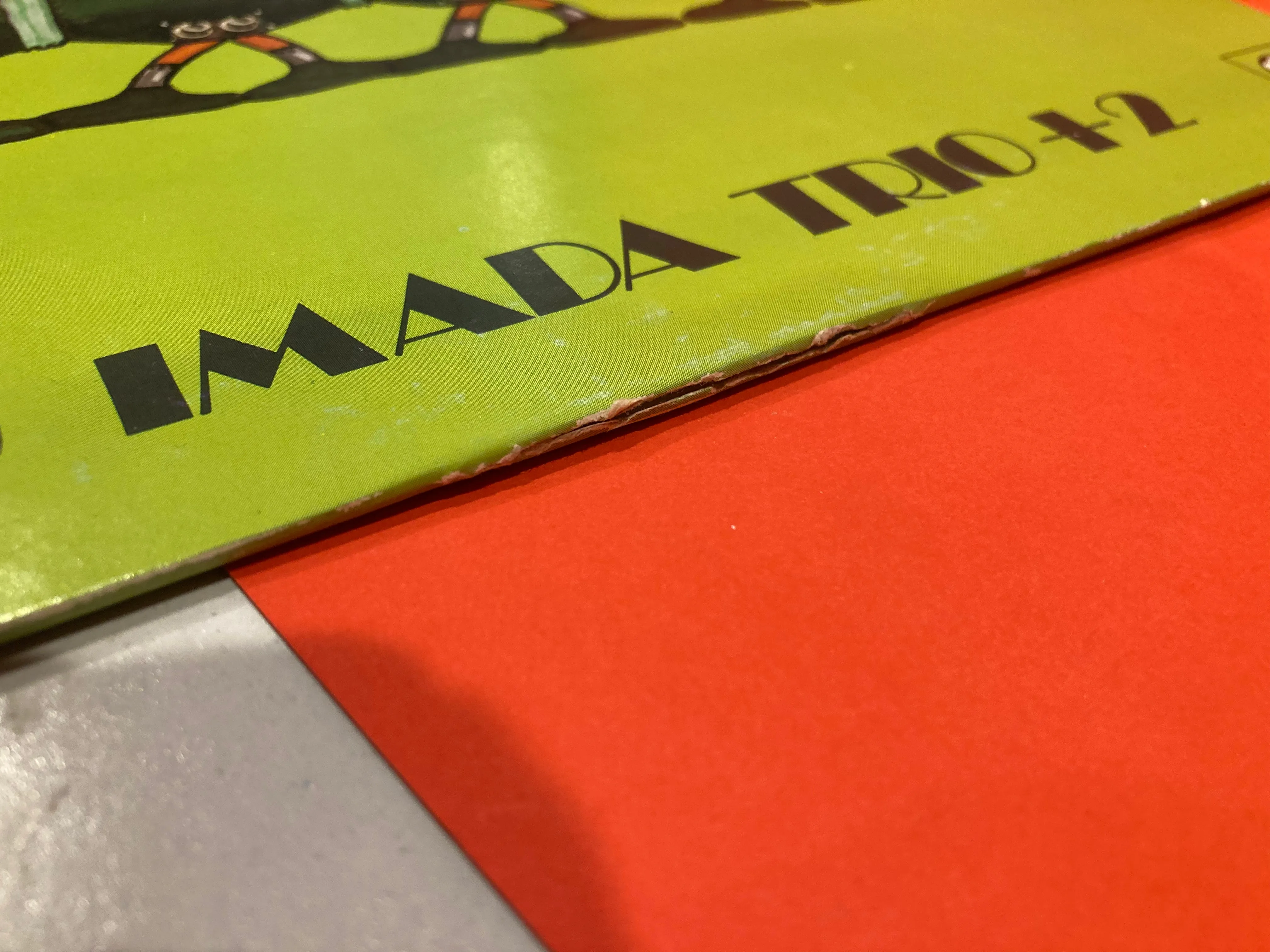 MASARU IMADA TRIO - GREEN CATERPILLAR  LP - JAPANESE JAZZ FUNK