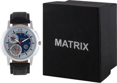 MATRIX Analog Multi Color Chrono Look Men's Watch-WCH-CH9-BLU