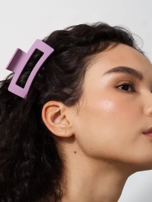 Matte Medium Claw Hair Clip (Pack of 2)