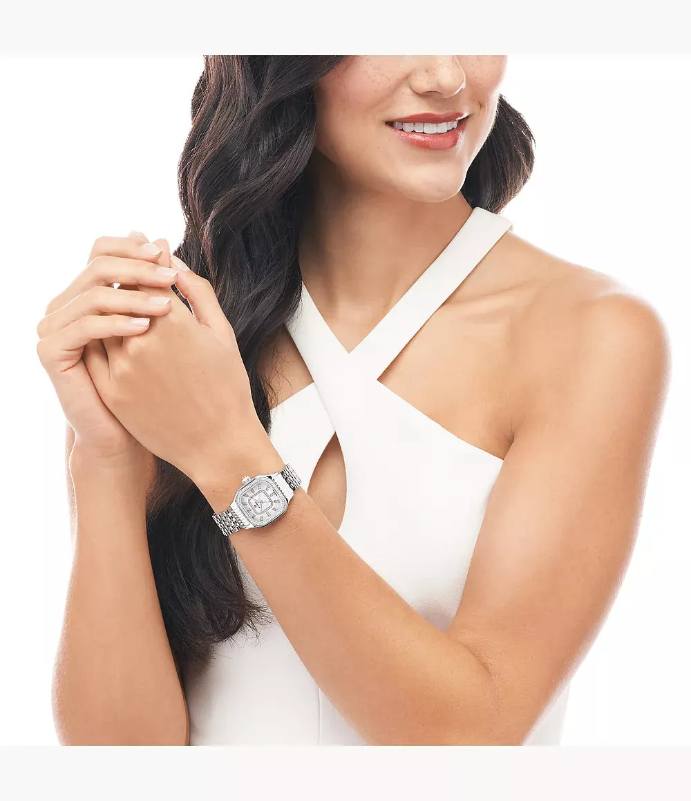 Meggie Diamond Stainless Steel Watch