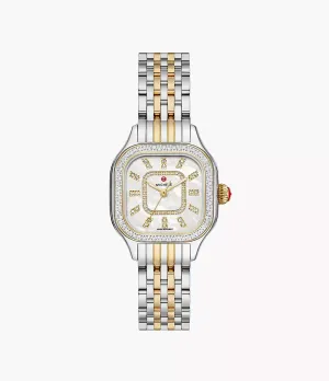Meggie Two-Tone Diamond Stainless Steel Watch MWW33B000002
