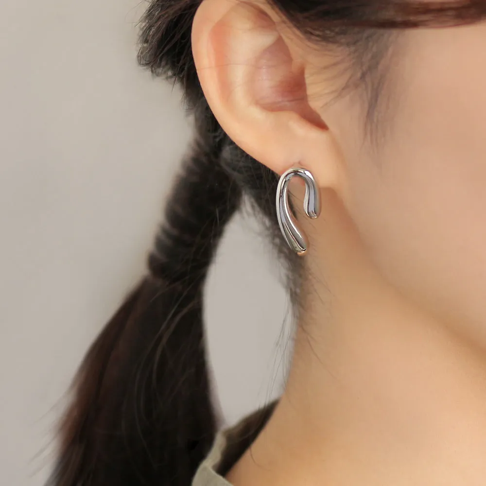 Melting Stick Mismatched Earrings