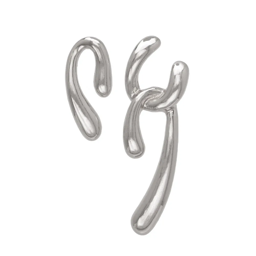 Melting Stick Mismatched Earrings