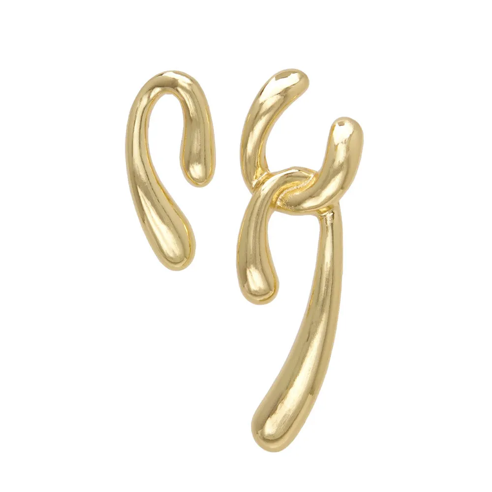Melting Stick Mismatched Earrings