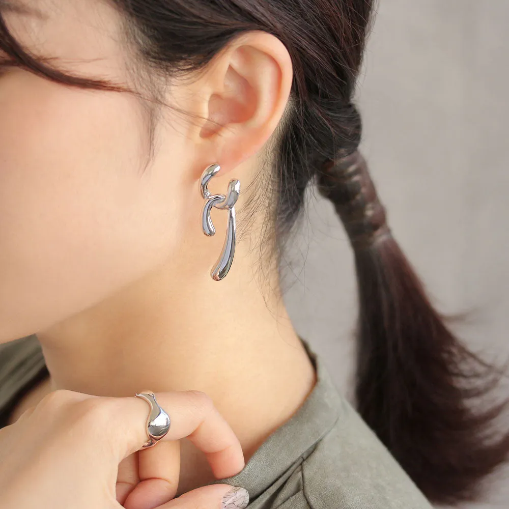 Melting Stick Mismatched Earrings