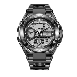 Men Military Watch Digital 50m Waterproof Wristwatch LED Quartz