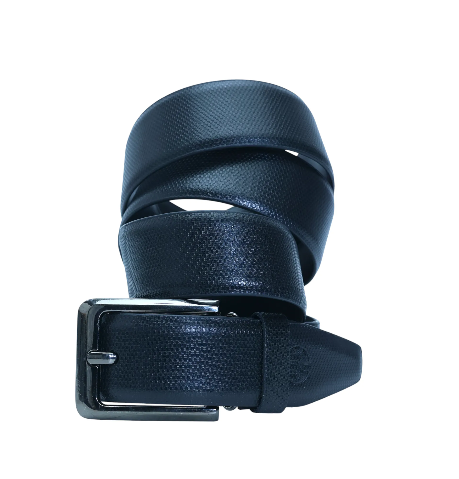 Mens Formal leather Belt 40408(BLACK)