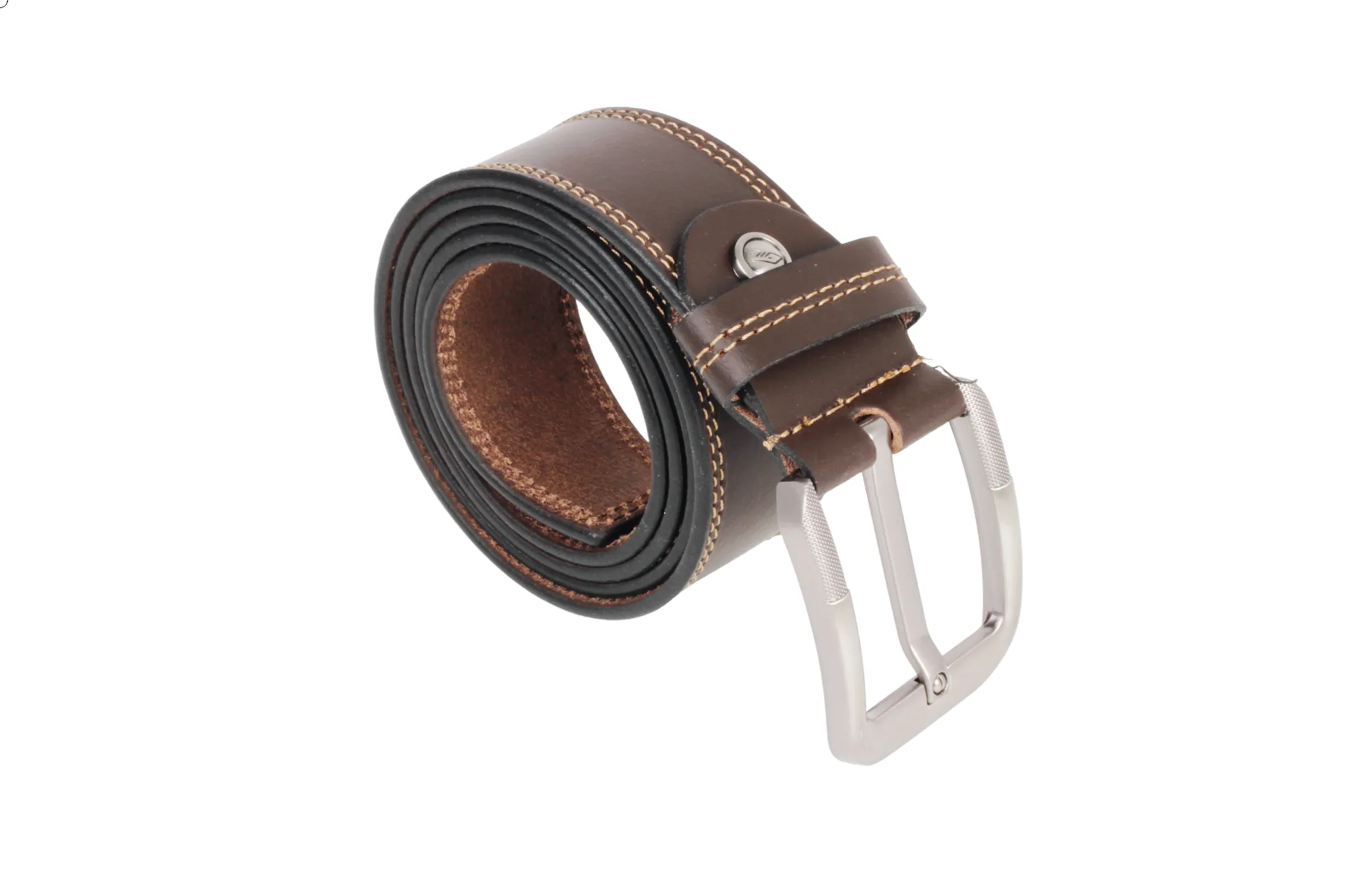 Mens Formal leather Belt 54761 (BR)