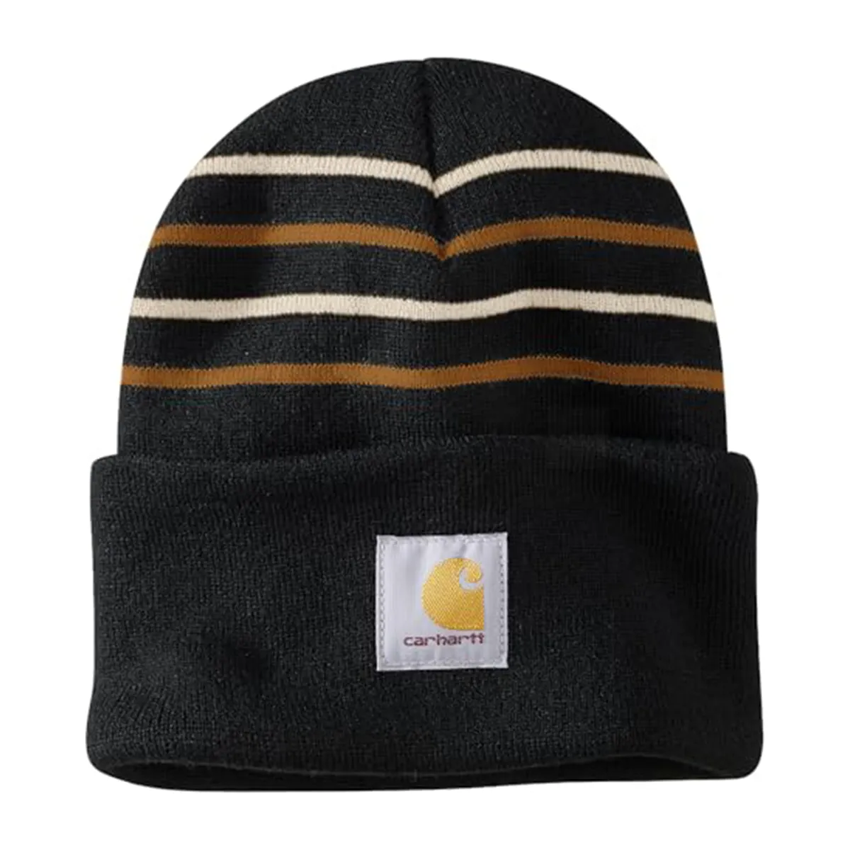 Men's Knit Stripe Beanie 106338