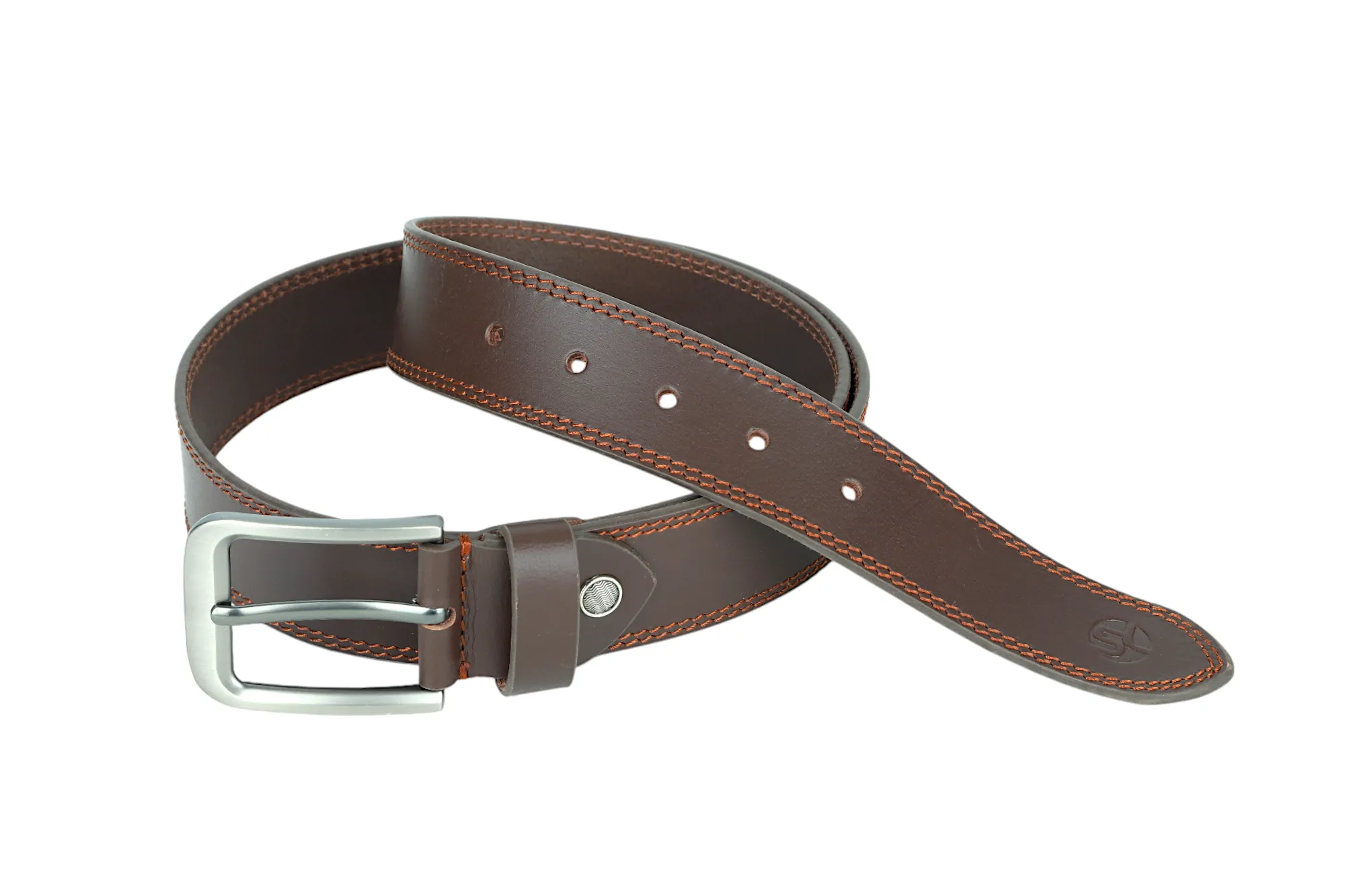 Mens Leather Casual Belt 912403