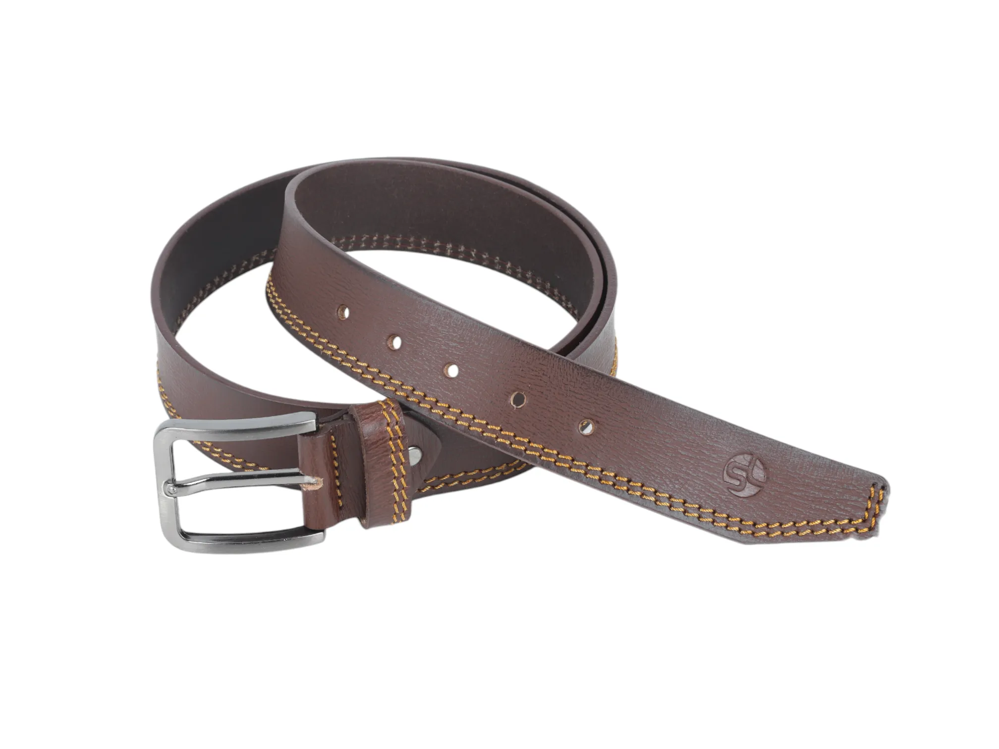 MENS LEATHER CASUAL BELT 996442